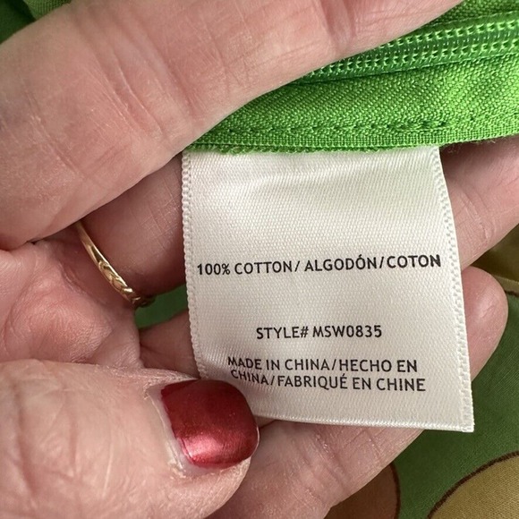 ModCloth Marisol Miro Properly A-line Skirt Flower Kitty Cat Size  12 NWOT - Picture 3 of 8